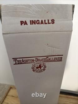 Pa Ingalls Ashton-Drake Doll Little House Prairie COA Box Violin Porcelain NIB