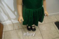 Patti Play Pal Ashton Drake green velvet dress rare hair