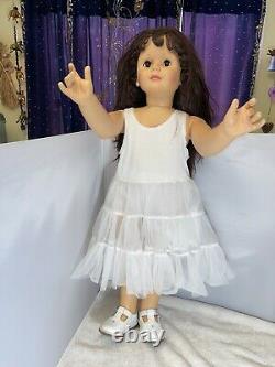 Patti Playpal Doll by Ashton Drake Brunette Spit Curl 34 Tall