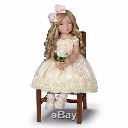 Pearls, Lace, And Grace Beautiful Lifelike Child Doll by Ashton Drake Galleries