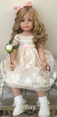 Pearls, Lace, And Grace Beautiful Lifelike Child Doll by Ashton Drake Galleries