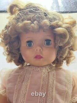 Penny Playpal Toddler Comp Doll Ashton Drake ADG Nice Curls Orig Pink Dress