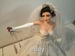 Preciosa muñeca vestido Novia ASHTON Drake Cindy Mcclure de porcelana en caja