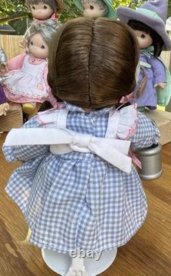 Precious Moments Wizard of Oz Ashton Drake Doll Lot 9 2001-2004 Porcelain 6-7