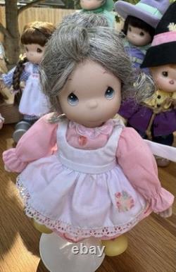 Precious Moments Wizard of Oz Ashton Drake Doll Lot 9 2001-2004 Porcelain 6-7