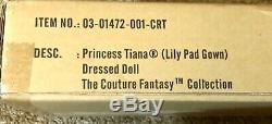 Princess Tiana Wedding Dress Doll Ashton-Drake Integrity Toys RARE NRFB