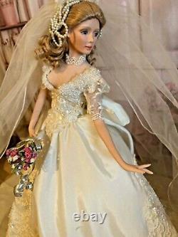 RARE 19 Ashton Drake Bride Doll'Melody' by Cindy McClure, Forever Starts Tomorr