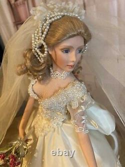 RARE 19 Ashton Drake Bride Doll'Melody' by Cindy McClure, Forever Starts Tomorr