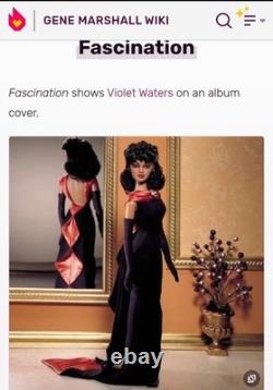 RARE 2002 Gene Marshall Violet Waters Porcelain Doll FASCINATION Mint 15in OPEN