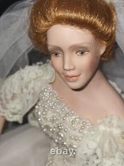 RARE Ashton Drake Galleries Angelica, seated position doll, by Cindy McClure