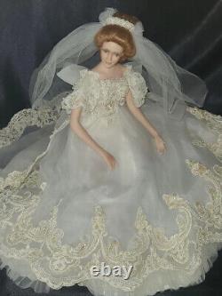 RARE Ashton Drake Galleries Angelica, seated position doll, by Cindy McClure