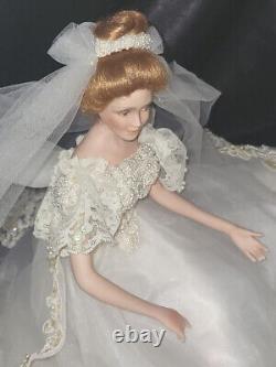 RARE Ashton Drake Galleries Angelica, seated position doll, by Cindy McClure