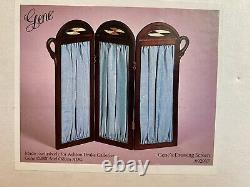 RARE! Ashton-Drake Gene Collection Doll Furniture Gene's Dressing Screen #92937