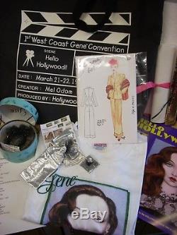 RARE FIND25+PCS1st West Coast GENE Convention 1998 Hello Hollywood(LE/250)