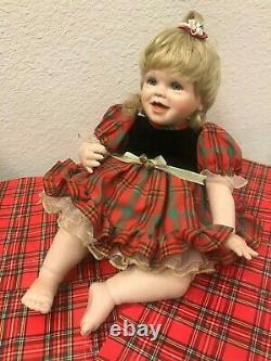 RARE VIntage, 1978' Ashton Drake Baby Doll, Baby's 1st Christmas Collectible