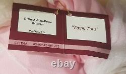 RETIRED! NWT! NRFB! Ashton Drake Galleries Tippy Toes -So Truly Real -Vinyl Doll