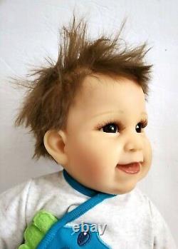 RYAN & Rex So Truly Real Lifelike weighted BABY BOY DOLL Ashton Drake ADG NO REX