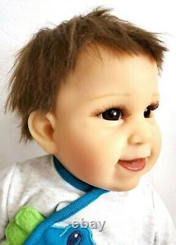 RYAN & Rex So Truly Real Lifelike weighted BABY BOY DOLL Ashton Drake ADG NO REX