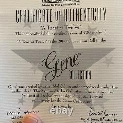 Rare A Toast At Twelve Gene Doll Only 700 Made! 2000 Convention Mel Odom Mib