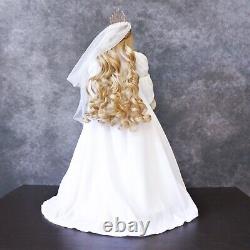 Rare Ashton Drake Cindy McClure Fairy Tale Sleeping Beauty Porcelain Bride Doll