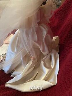 Rare Ashton Drake Galleries Doll 20 Tall Elizabeth, S 1900/s Wedding Dress