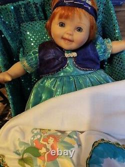 Rare Ashton Drake Ocean Of Dreams Musical Doll By Cheryl Hill Ariel