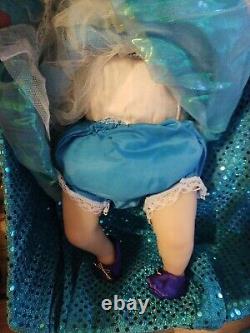 Rare Ashton Drake Ocean Of Dreams Musical Doll By Cheryl Hill Ariel