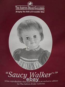 Rare! Ashton Drake Saucy Walker Doll 30 Pristine Condition Original Paperwork