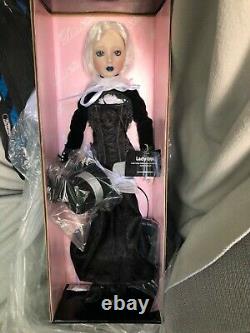 Rare Delilah Noir Lady Onyx Doll Mint Box Goth Steampunk Halloween Ashton Drake