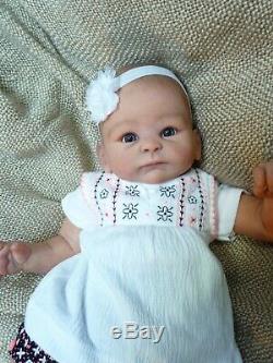 Realistic lifelike OOAK reborn baby doll 17 Tasha Edenholm preemie/newborn girl