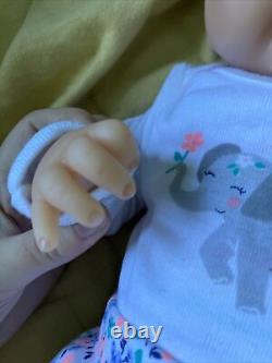 Realistic reborn baby girl collectors doll. AshtonDrake Galleries