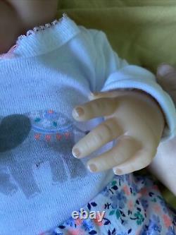 Realistic reborn baby girl collectors doll. AshtonDrake Galleries