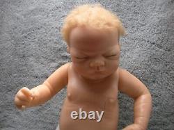 Reborn Baby Boy ADG 17in Rooted Hair Sleeping Posable LW 2004