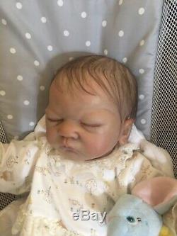 Reborn Baby Doll Emily Ashton Drake Realistic Ghsp Rooted Hair Beautiful Ooak