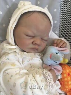 Reborn Baby Doll Emily Ashton Drake Realistic Ghsp Rooted Hair Beautiful Ooak