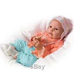 Reborn Baby Doll that look real Full Handmade Vinyl 19 by Ashton Drake Newborn