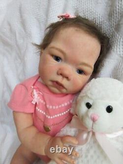 Reborn Baby GIRL Doll ASHTON DRAKE- Head Reva SCHICK FULL LEGS