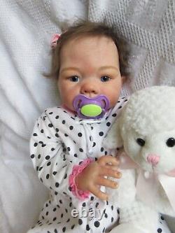 Reborn Baby GIRL Doll ASHTON DRAKE- Head Reva SCHICK FULL LEGS