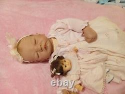 Reborn Doll Reborn Emily Hand Rooted Hair Magnetic Paci Comes With Pauline Doll