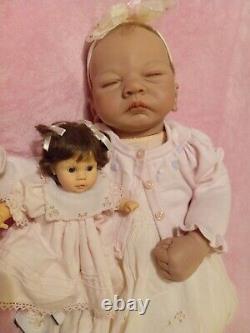 Reborn Doll Reborn Emily Hand Rooted Hair Magnetic Paci Comes With Pauline Doll