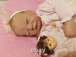 Reborn Doll Reborn Emily Hand Rooted Hair Magnetic Paci Comes With Pauline Doll