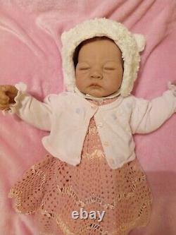 Reborn Doll Reborn Emily Hand Rooted Hair Magnetic Paci Comes With Pauline Doll