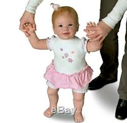 Reborn Lifelike Interactive Walking Baby Doll by Linda Murray Isabella
