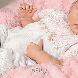 Reborn Lifelike Realistic Baby Girl Doll Newborn Beautiful So Real Toddler Medic