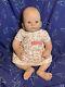 Reborn Newborn Baby Doll With Ashton Drake Little Peanut Body & Painted Hair