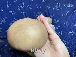 Reborn Newborn Baby Doll With Ashton Drake Little Peanut Body & Painted Hair