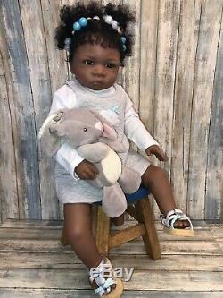 Reborn Redone Ashton Drake Jasmine At 1 1/2 Toddler Baby Girl Doll
