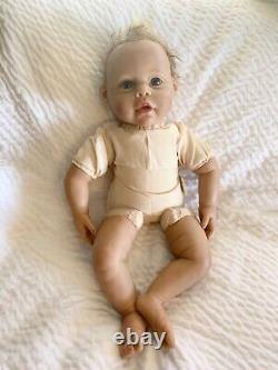 Reborn newborn Baby Girl Doll By Jannie de Lange Ashton Drake Moving Arms ADG