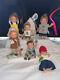 Retired'Ashton Drake' Eat, Sleep, Fish mini doll collection set of 6