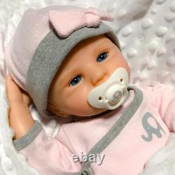 Retired Rare New Real Touch Ashton Drake Silicone Brand New Bailey Baby Doll